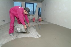 Betona grīdas sagatavošana