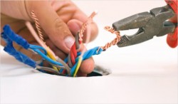 Replacing wiring in an apartment
