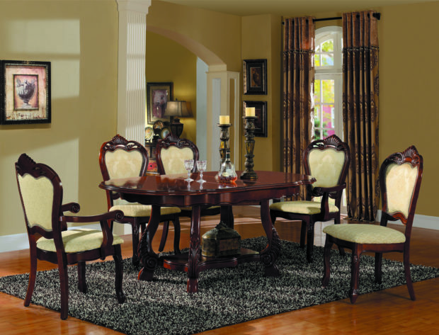 mobilier de salle à manger de style italien classique