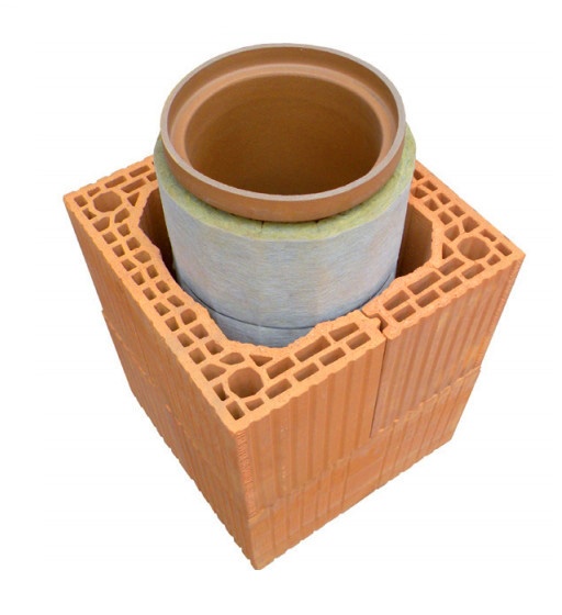 skursteņa keramikas caurule