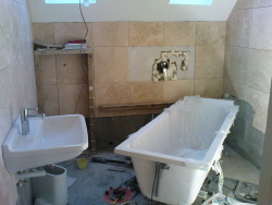 réparation salle de bain démontage 2